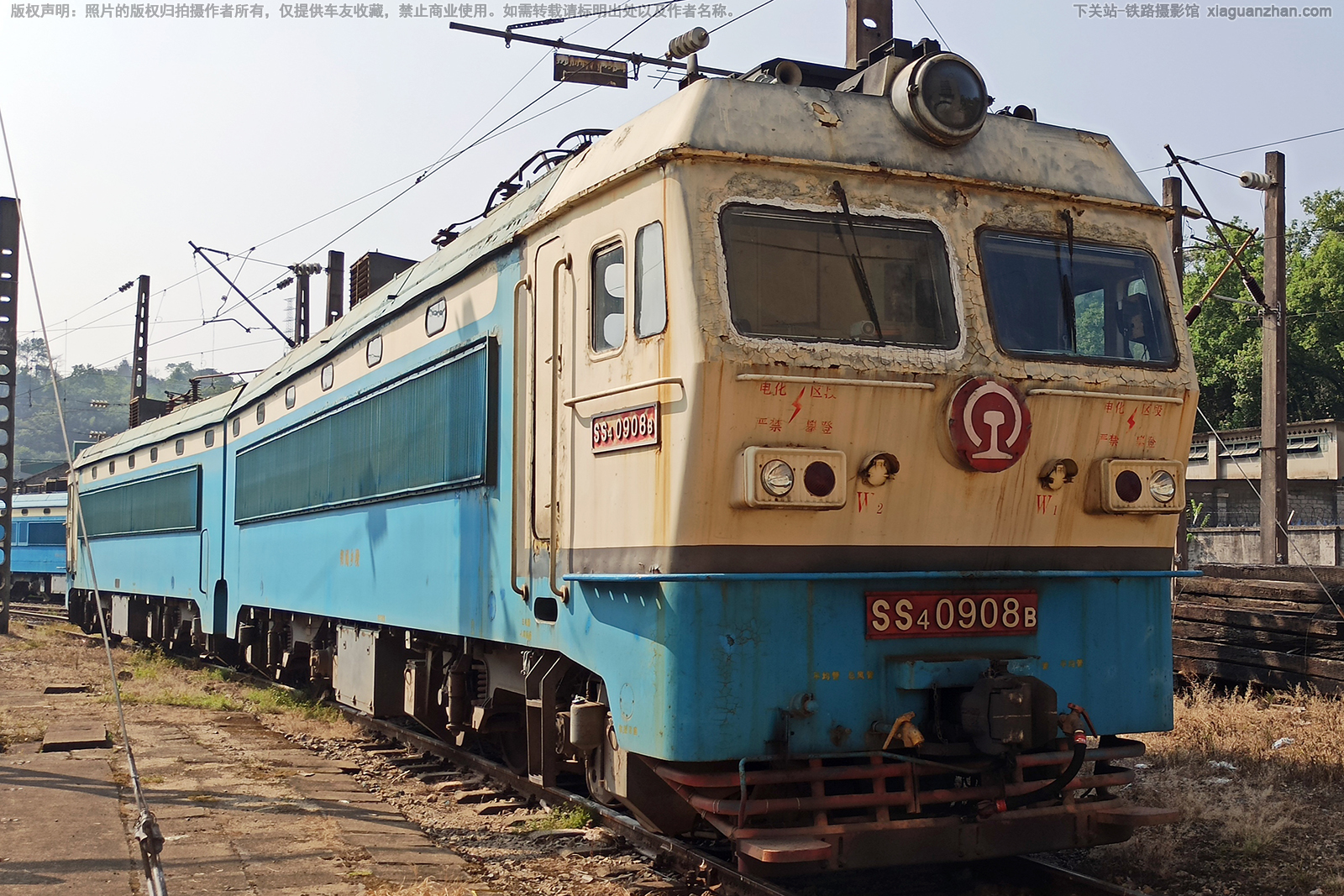 韶山4-0908 SS4-0908 南局福段 韶山4-0908 SS4-0908 南局福段