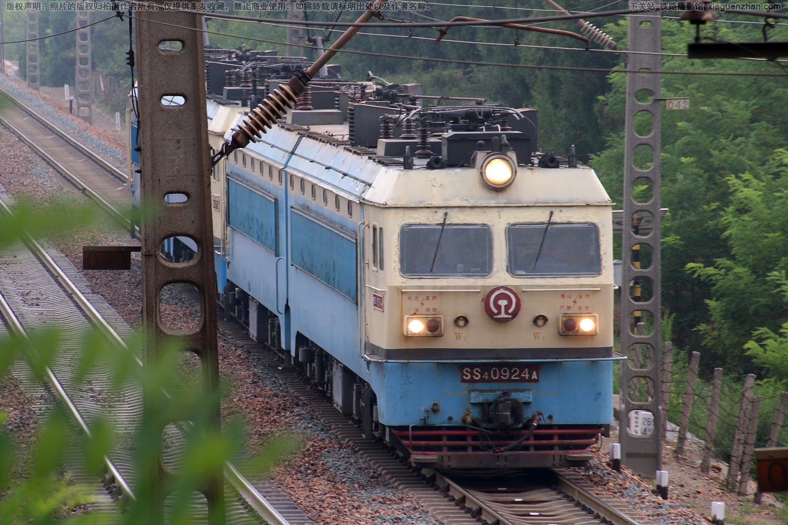 韶山4-0924 SS4-0924 郑局乡段 韶山4-0924 SS4-0924 郑局乡段