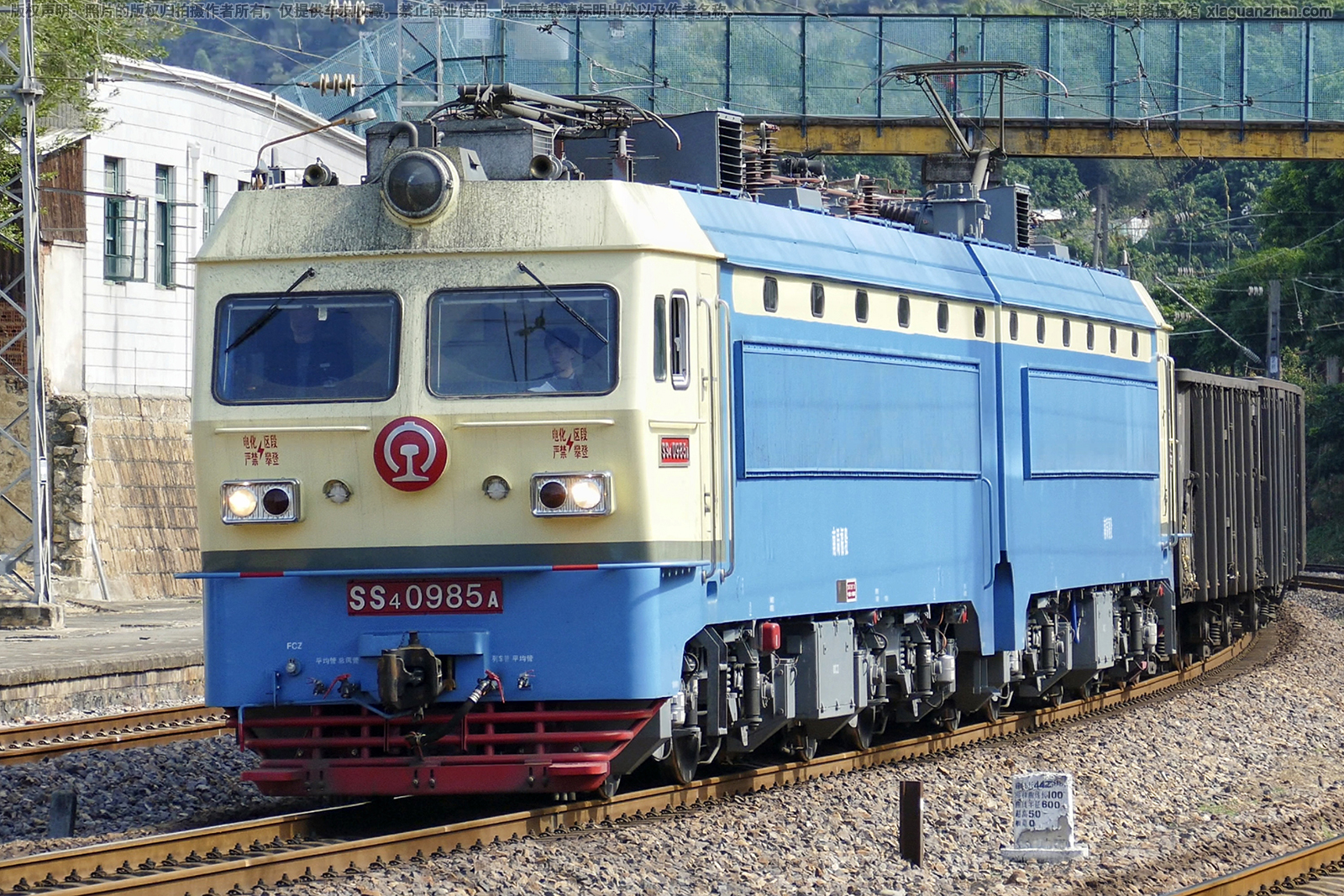 韶山4-0985 SS4-0985 南局福段 韶山4-0985 SS4-0985 南局福段