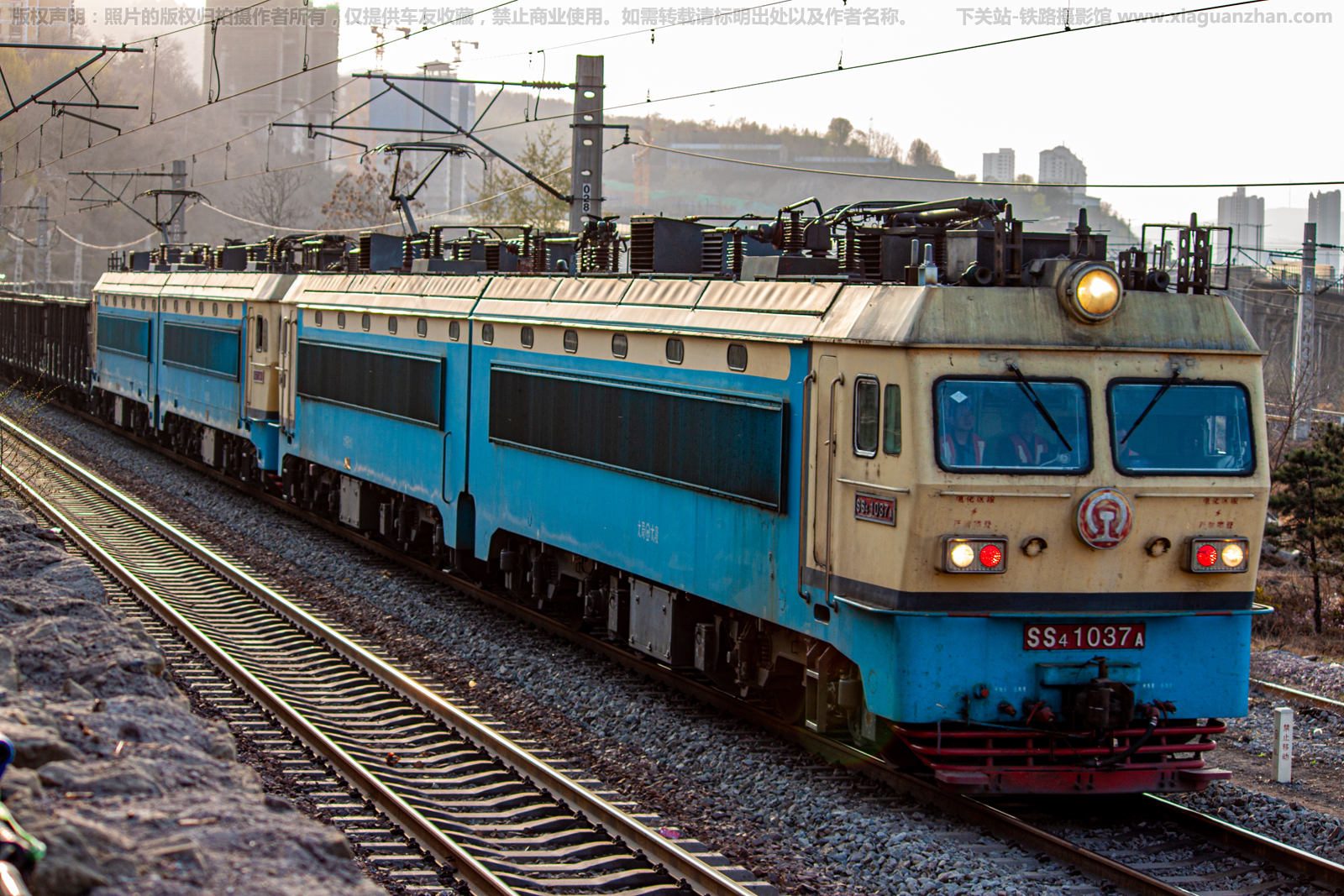 韶山4-1037 SS4-1037 太局太段 韶山4-1037 SS4-1037 太局太段