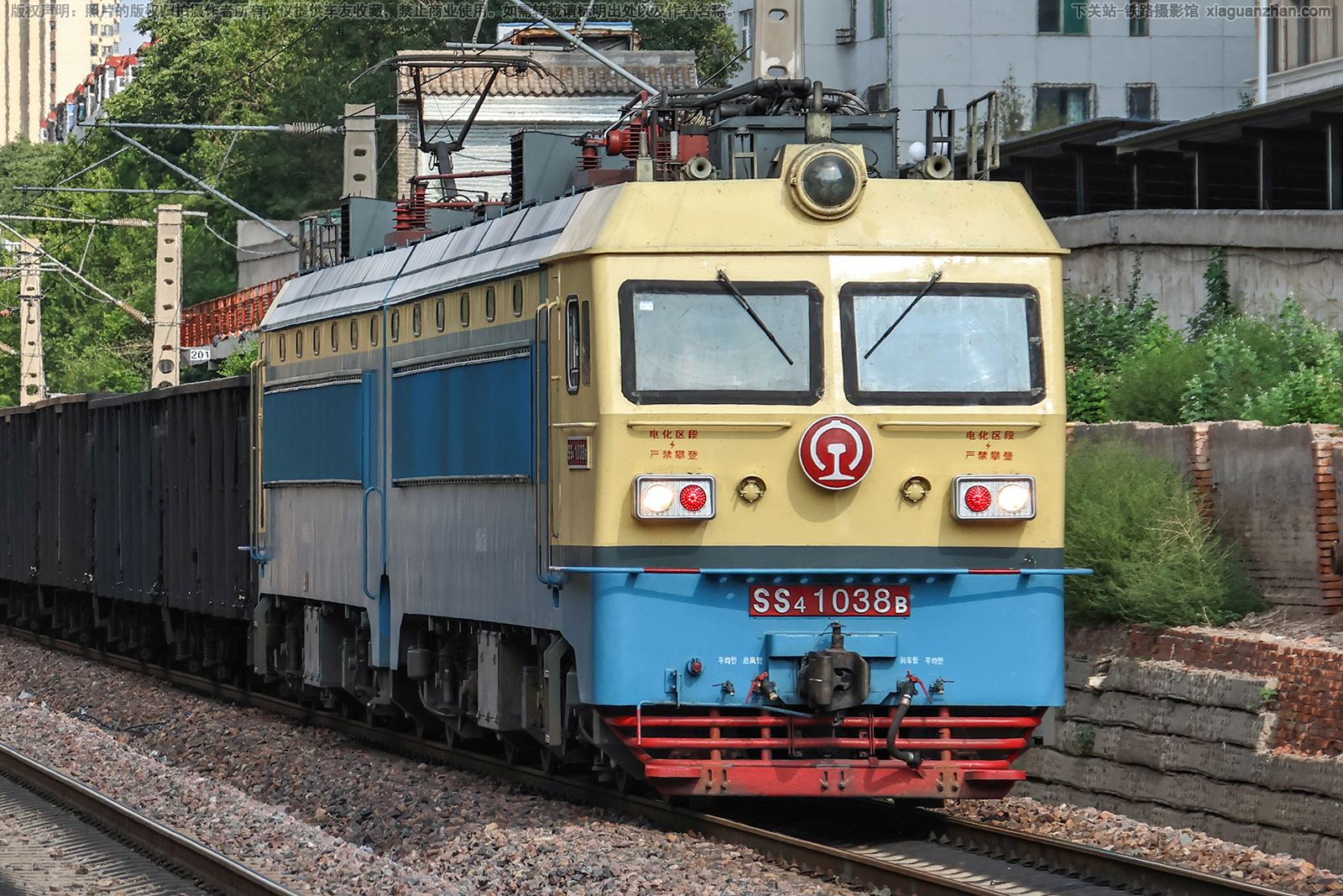 韶山4-1038 SS4-1038 太局太段 韶山4-1038 SS4-1038 太局太段