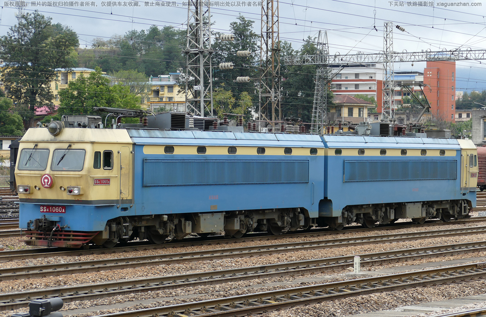 韶山4-1060 SS4-1060 南局福段 韶山4-1060 SS4-1060 南局福段