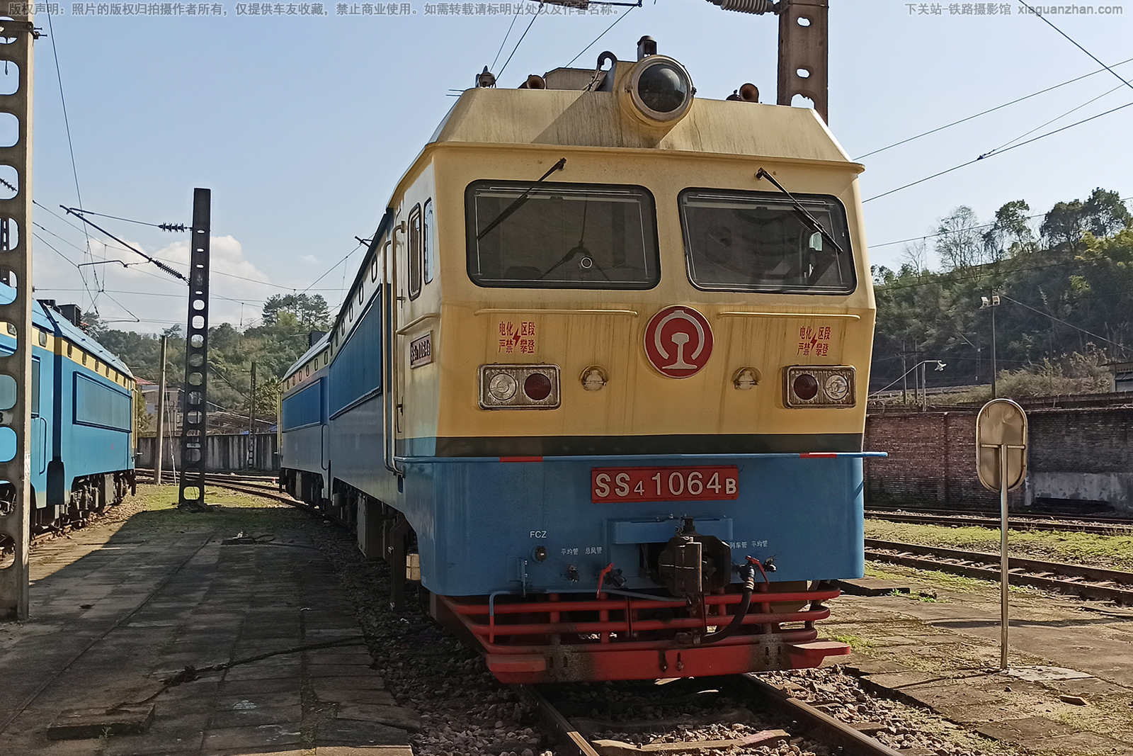 韶山4-1064 SS4-1064 南局福段 韶山4-1064 SS4-1064 南局福段