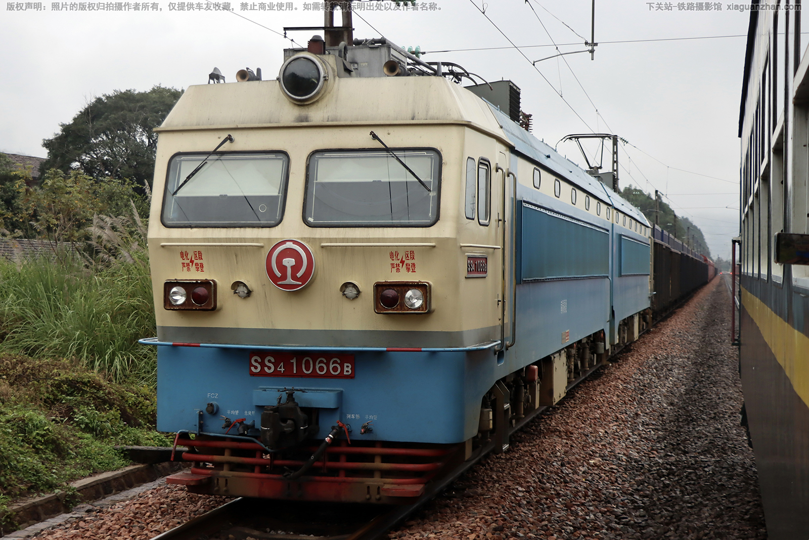 韶山4-1066 SS4-1066 南局福段 韶山4-1066 SS4-1066 南局福段