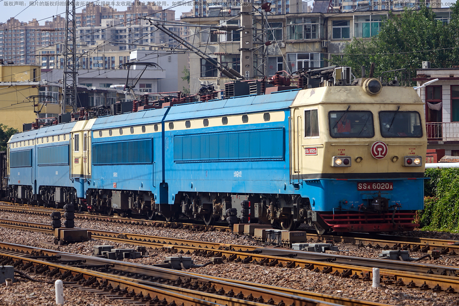 韶山4-6020 SS4-6020 太局太段 韶山4-6020 SS4-6020 太局太段