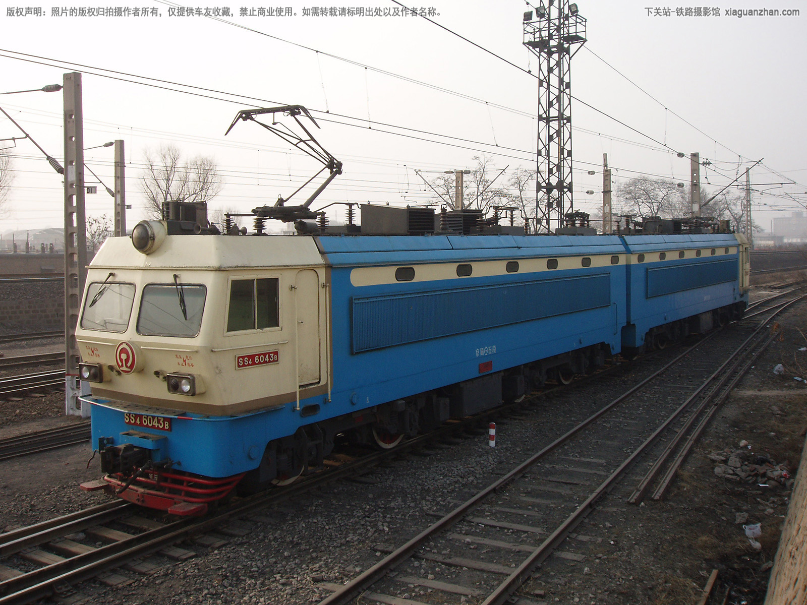 韶山4-6043 SS4-6043 京局石段 韶山4-6043 SS4-6043 京局石段