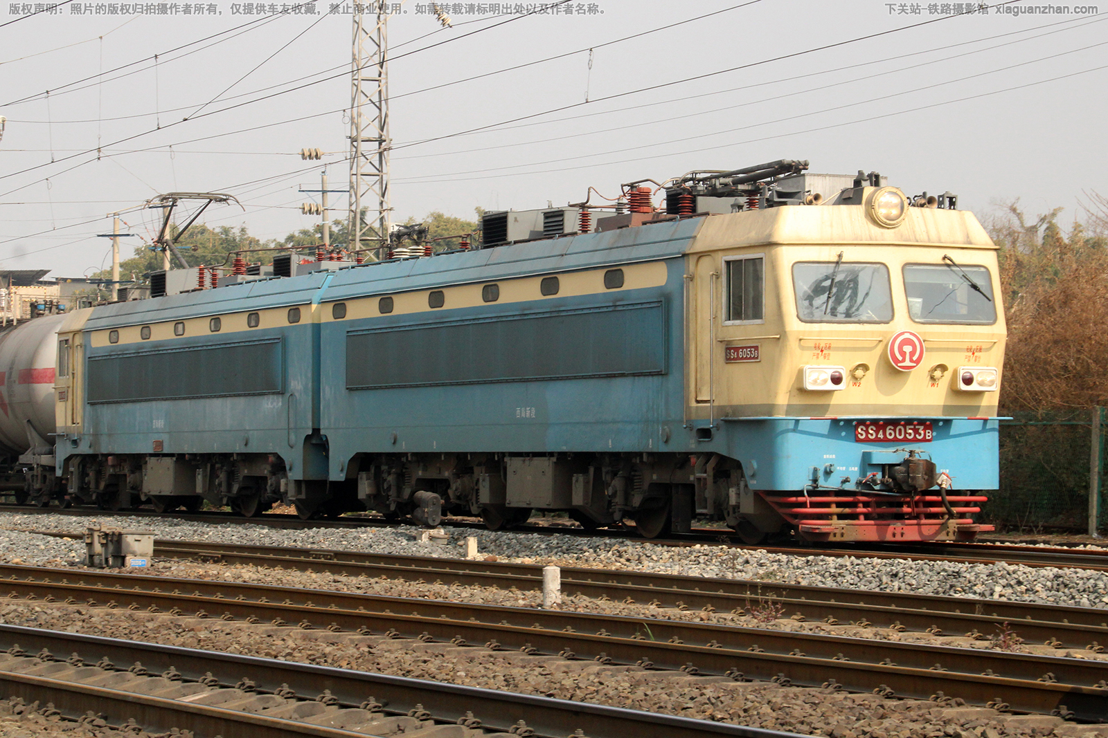 韶山4-6053 SS4-6053 西局新段 韶山4-6053 SS4-6053 西局新段