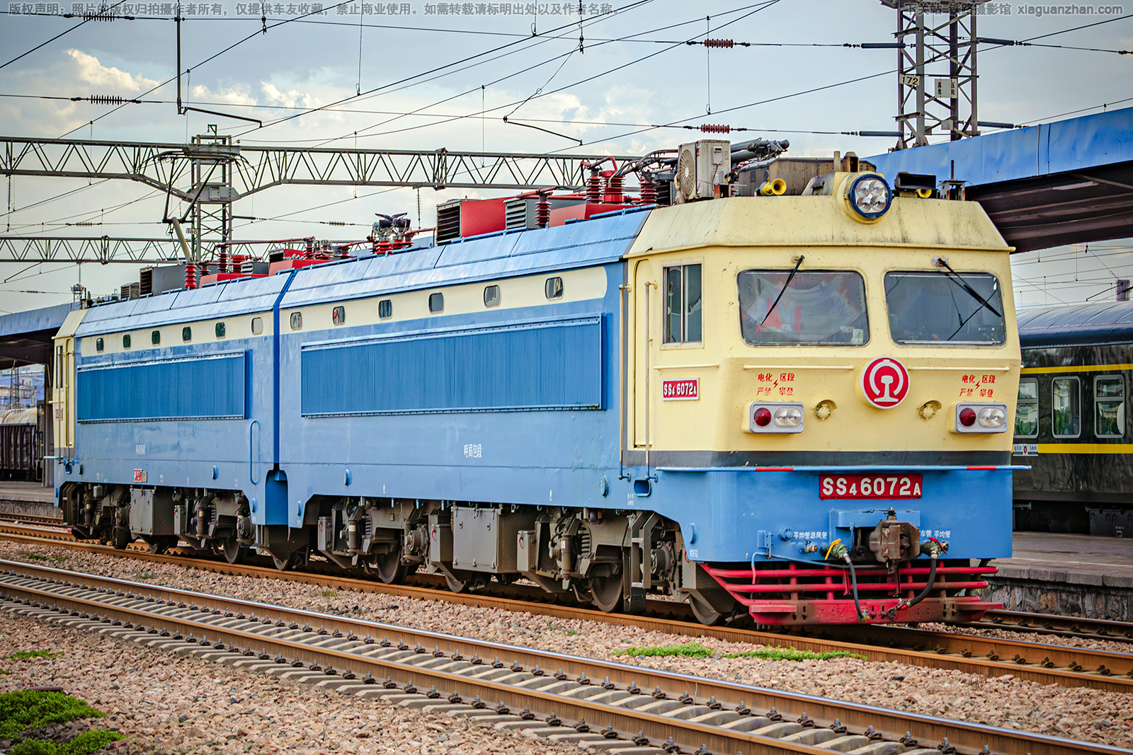 韶山4-6072 SS4-6072 呼局包段 韶山4-6072 SS4-6072 呼局包段