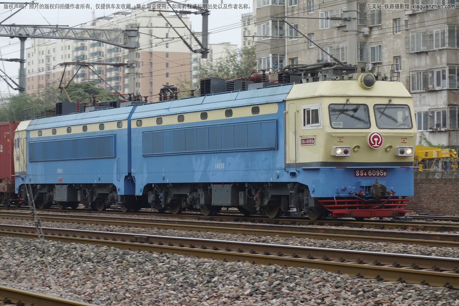 韶山4-6095 SS4-6095 太局太段 韶山4-6095 SS4-6095 太局太段