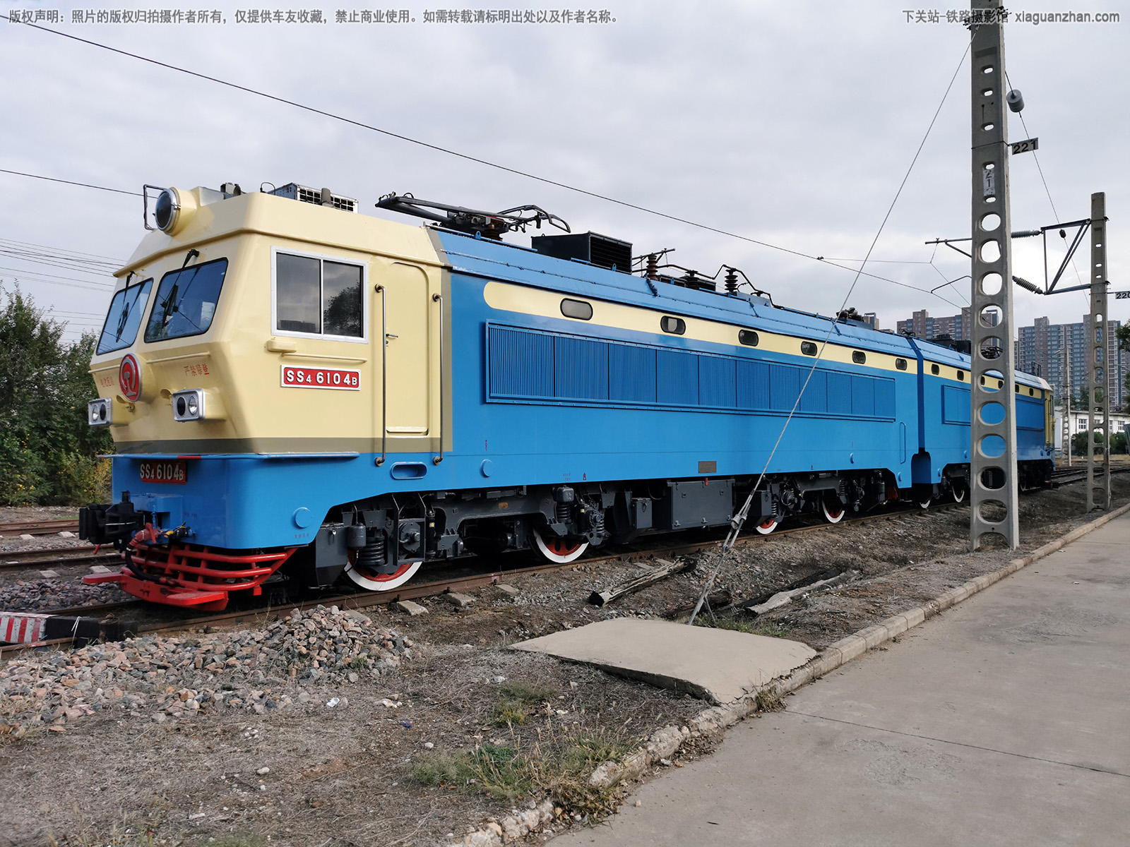 韶山4-6104 SS4-6104 太局湖段 韶山4-6104 SS4-6104 太局湖段