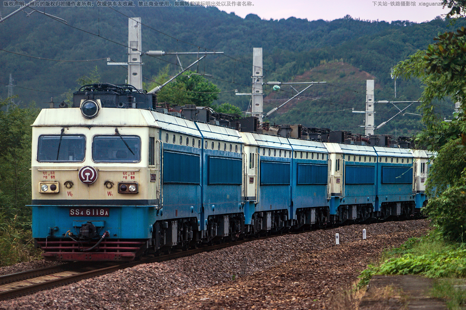 韶山4-6118 SS4-6118 南局福段 韶山4-6118 SS4-6118 南局福段
