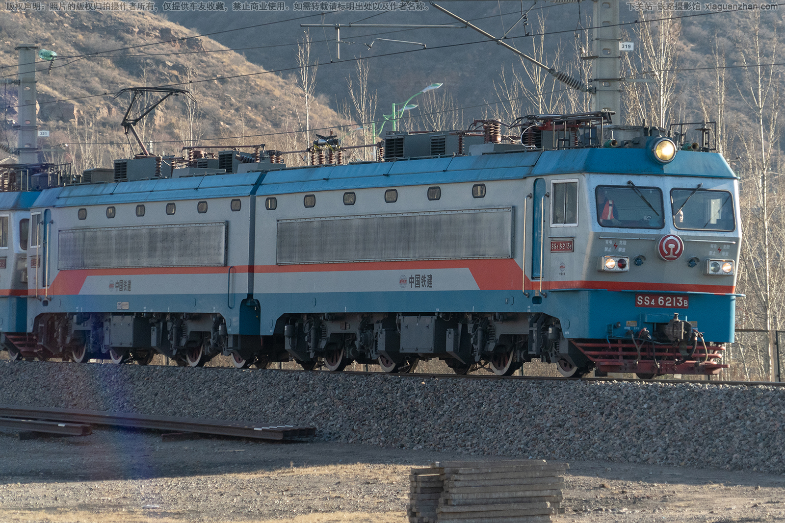 韶山4-6213 SS4-6213 中国铁建 韶山4-6213 SS4-6213 中国铁建