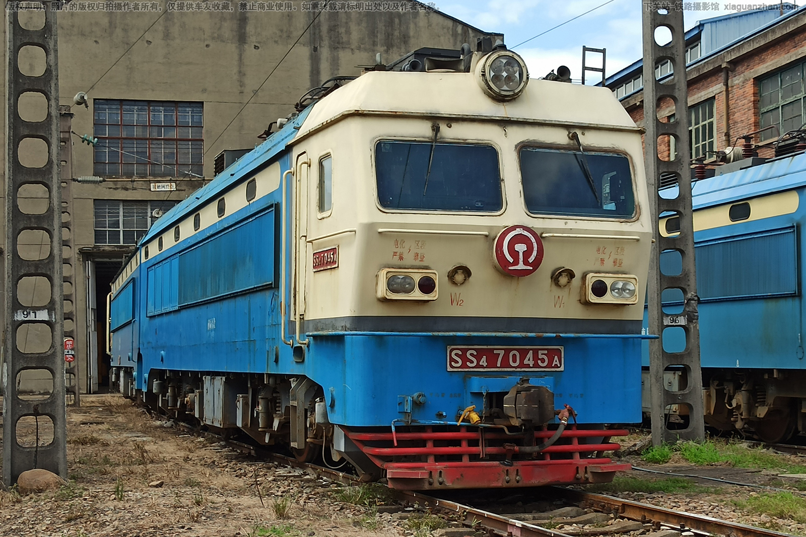 韶山4-7045 SS4-7045 南局福段 韶山4-7045 SS4-7045 南局福段