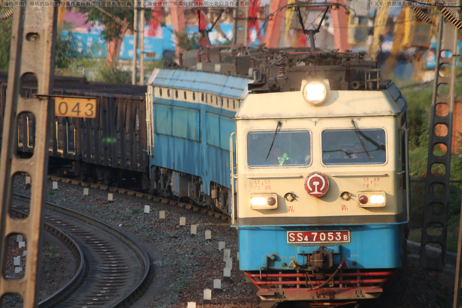 韶山4-7053 SS4-7053 郑局乡段 韶山4-7053 SS4-7053 郑局乡段