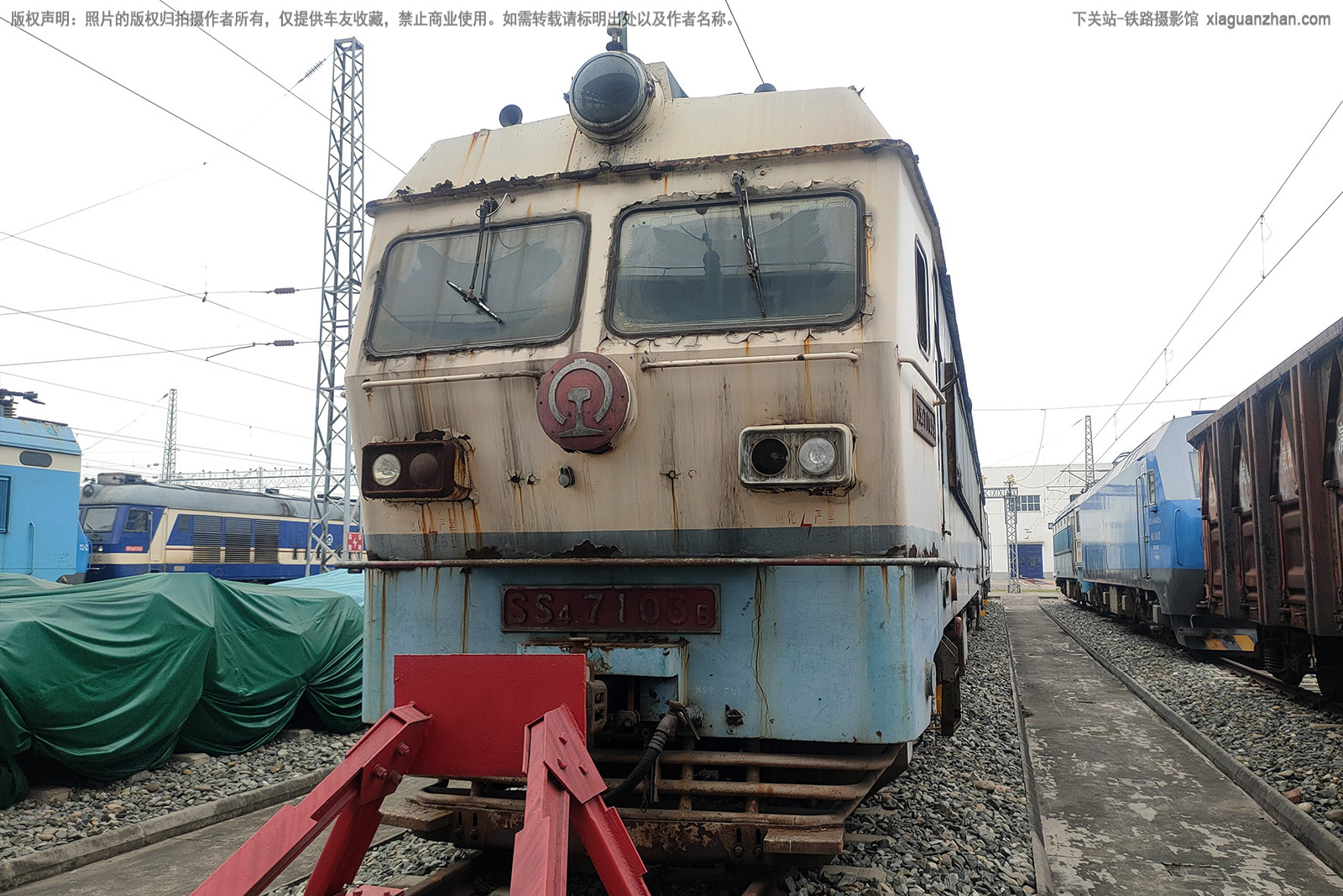 韶山4-7103 SS4-7103 成局成段 韶山4-7103 SS4-7103 成局成段