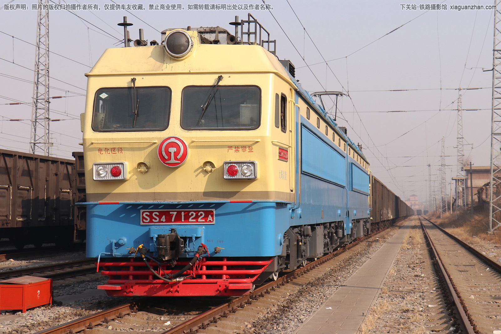 韶山4-7122 SS4-7122 太局湖段 韶山4-7122 SS4-7122 太局湖段