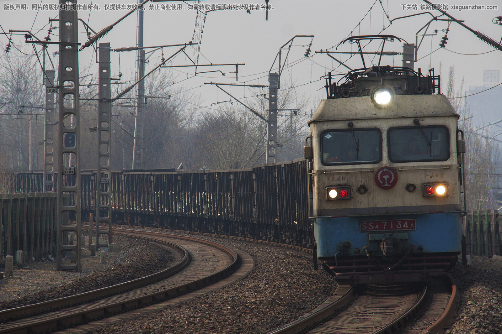 韶山4-7134 SS4-7134 太局湖段 韶山4-7134 SS4-7134 太局湖段