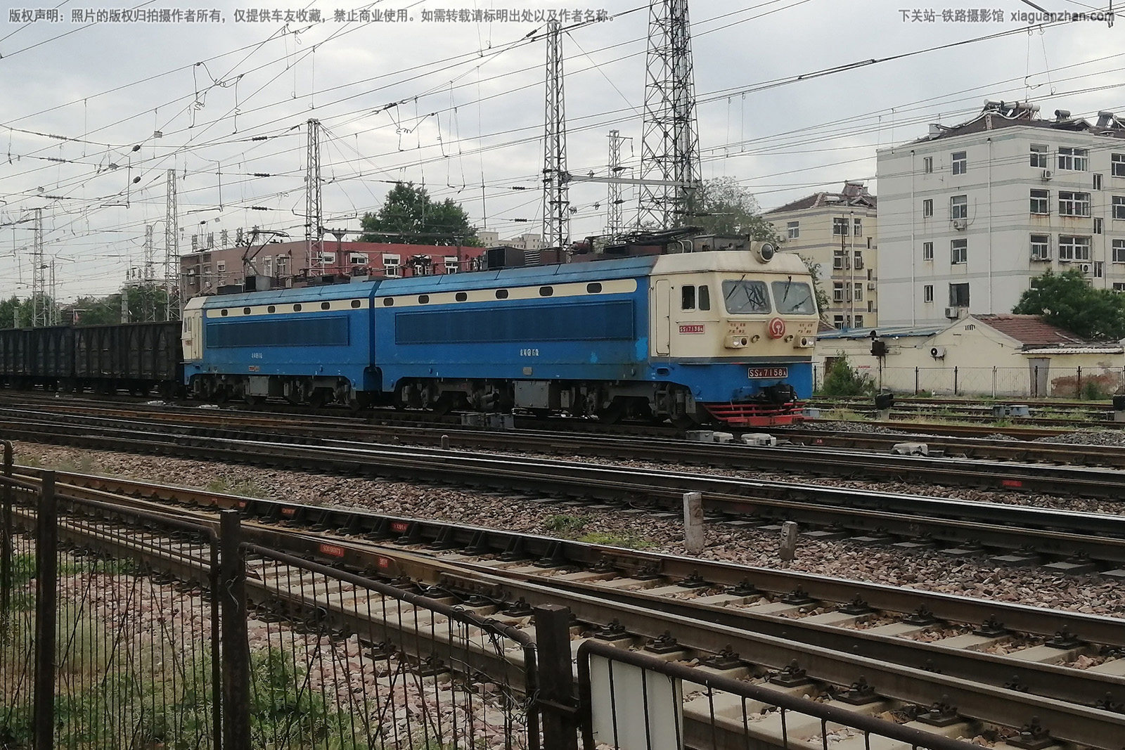 韶山4-7158 SS4-7158 京局石段 韶山4-7158 SS4-7158 京局石段