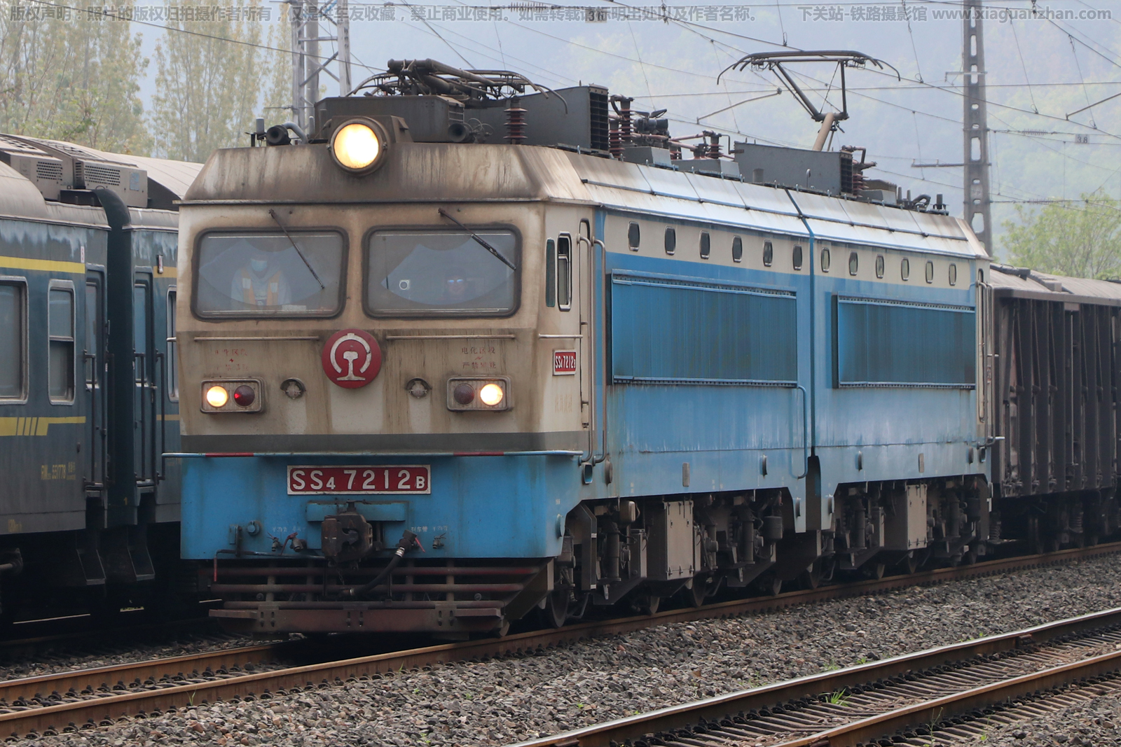 韶山4-7212 SS4-7212 成局成段 韶山4-7212 SS4-7212 成局成段