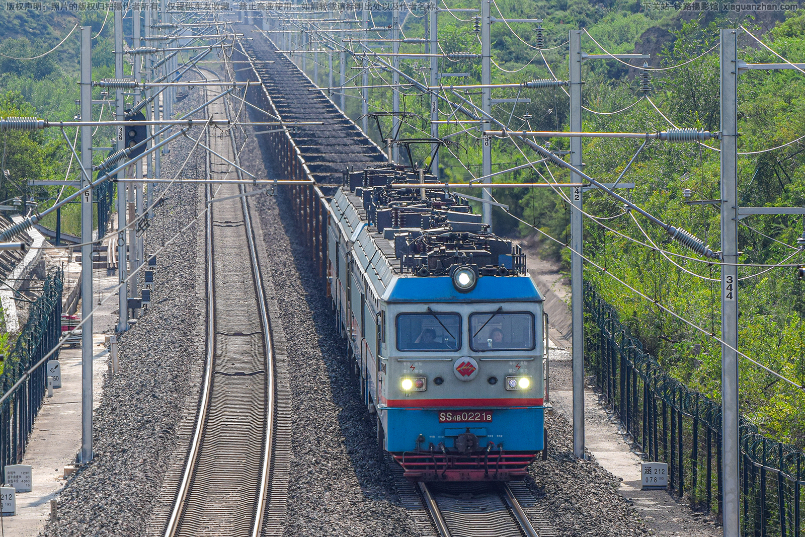 韶山4B-0221 SS4B-0221 国家能源集团 韶山4B-0221 SS4B-0221 国家能源集团