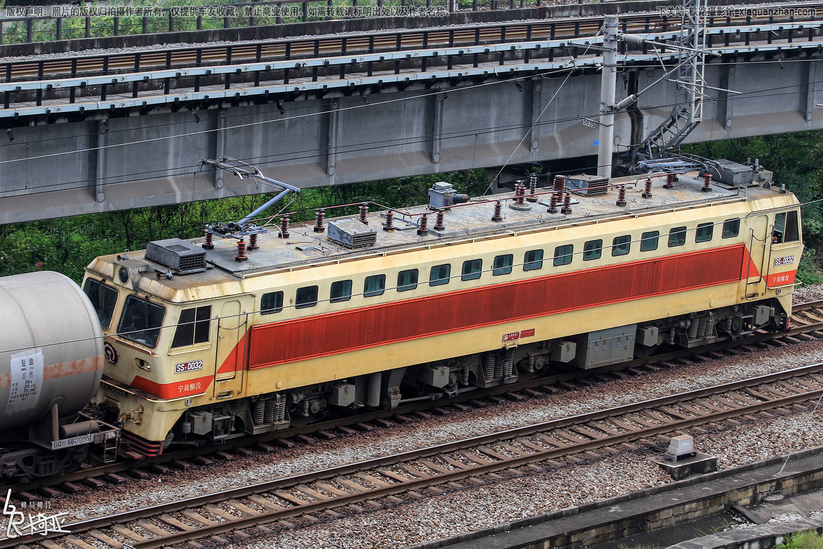 韶山7-0032 SS7-0032 宁局柳段 韶山7-0032 SS7-0032 宁局柳段