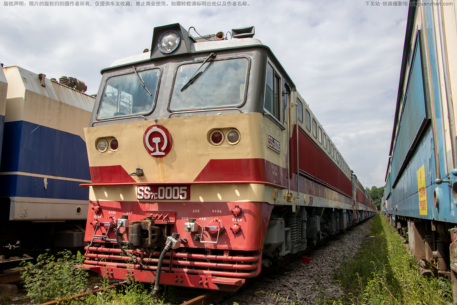 韶山7C-0005 SS7C-0005 西局西段 韶山7C-0005 SS7C-0005 西局西段