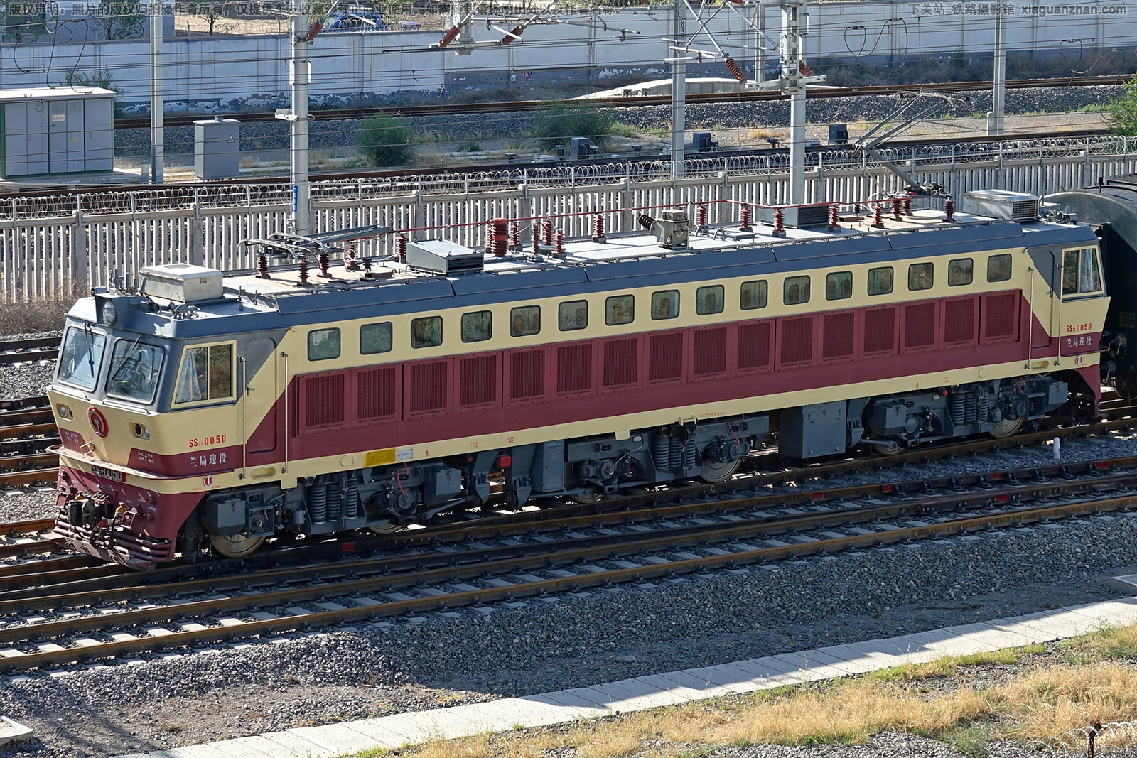 韶山7C-0050 SS7C-0050 兰局迎段 韶山7C-0050 SS7C-0050 兰局迎段