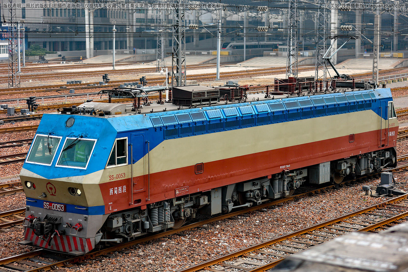 韶山7D-0053 SS7D-0053 西局西段 韶山7D-0053 SS7D-0053 西局西段