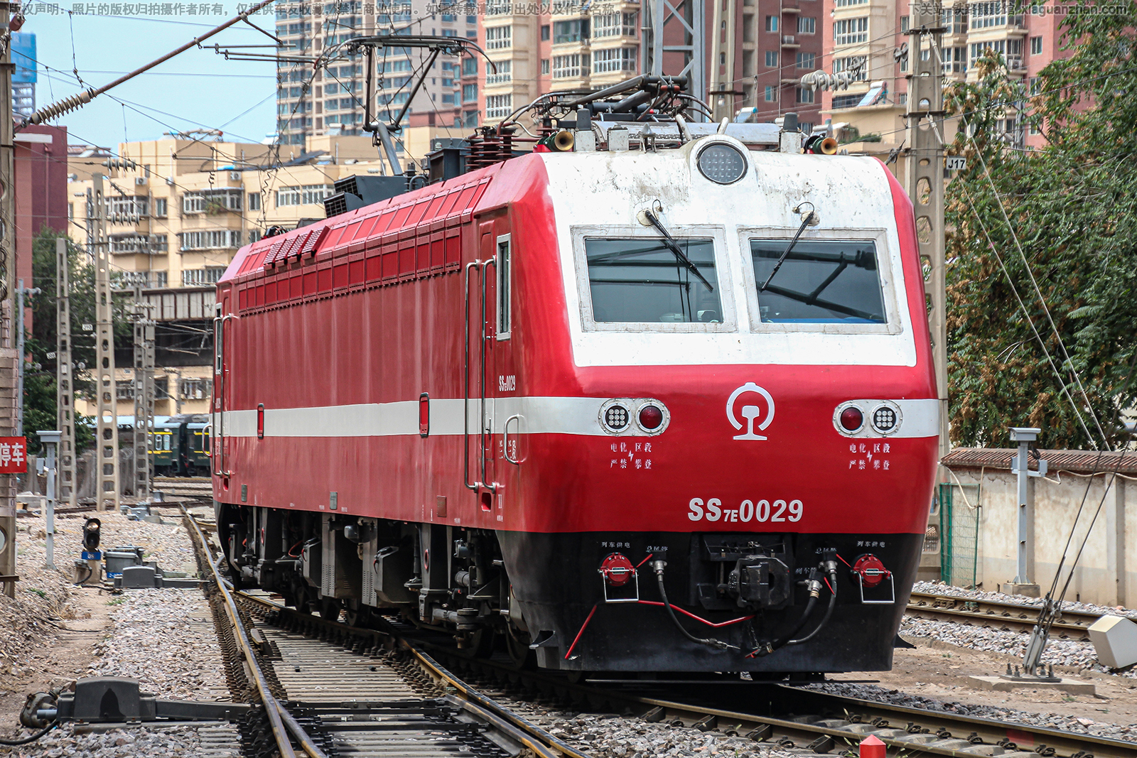 韶山7E-0029 SS7E-0029 兰局兰段 韶山7E-0029 SS7E-0029 兰局兰段