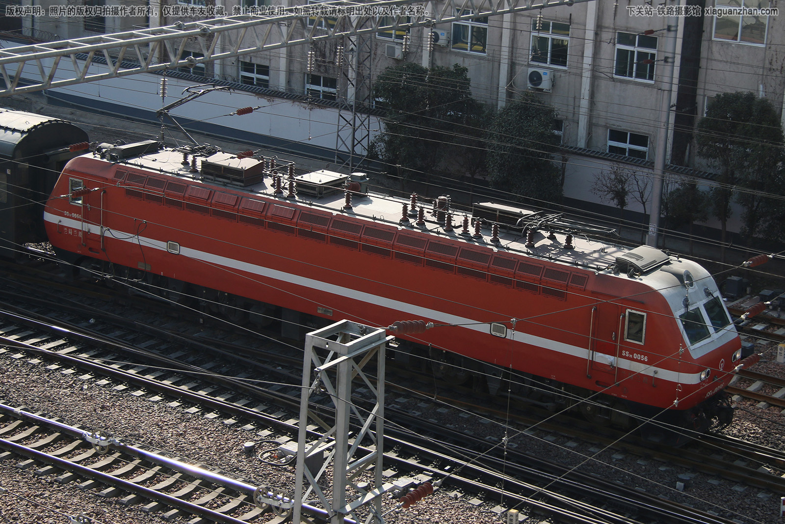 韶山7E-0056 SS7E-0056 兰局兰段 韶山7E-0056 SS7E-0056 兰局兰段