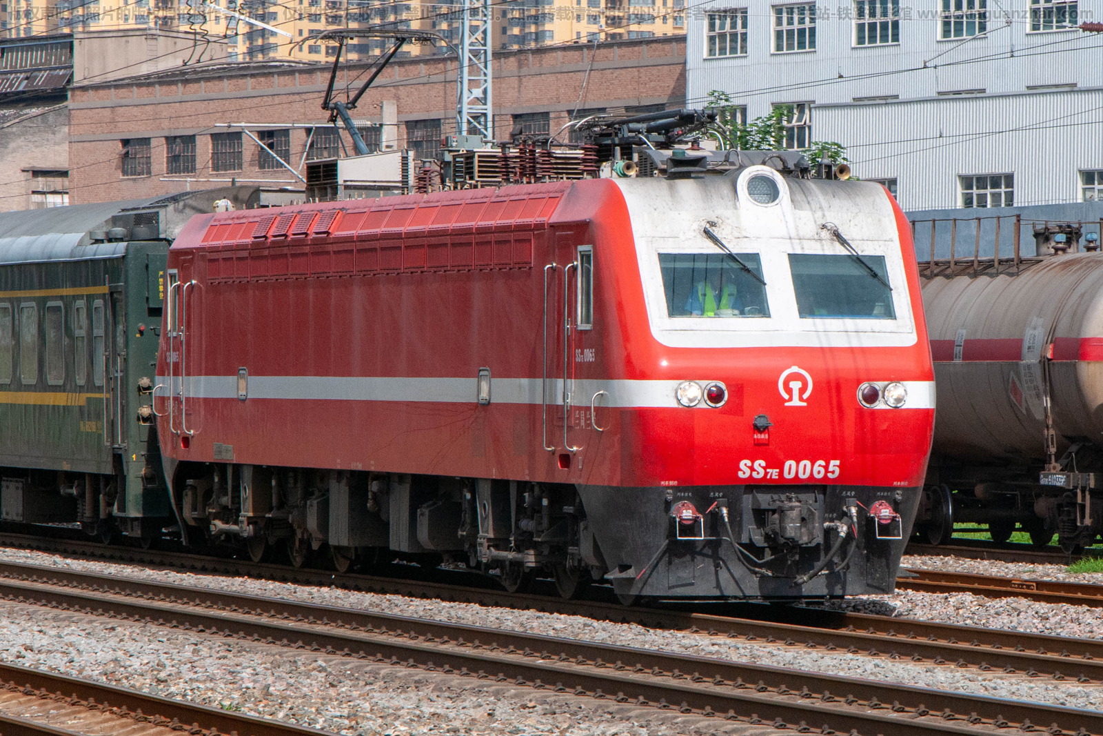 韶山7E-0065 SS7E-0065 兰局兰段 韶山7E-0065 SS7E-0065 兰局兰段