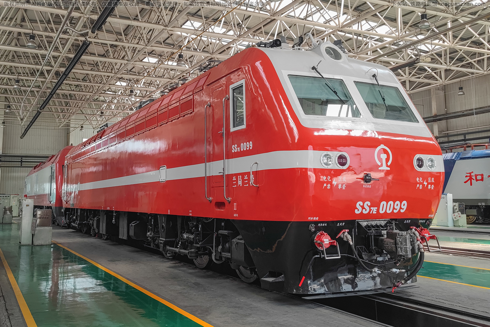 韶山7E-0099 SS7E-0099 兰局兰段 韶山7E-0099 SS7E-0099 兰局兰段