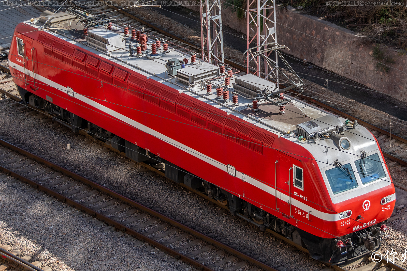 韶山7E-0112 SS7E-0112 兰局兰段 韶山7E-0112 SS7E-0112 兰局兰段