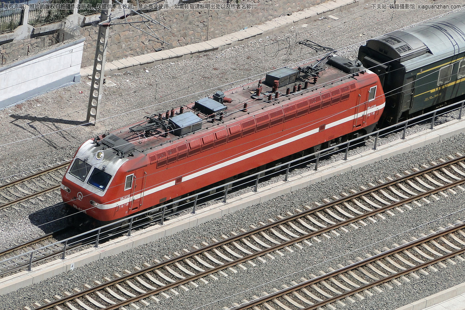 韶山7E-0136 SS7E-0136 兰局兰段 韶山7E-0136 SS7E-0136 兰局兰段