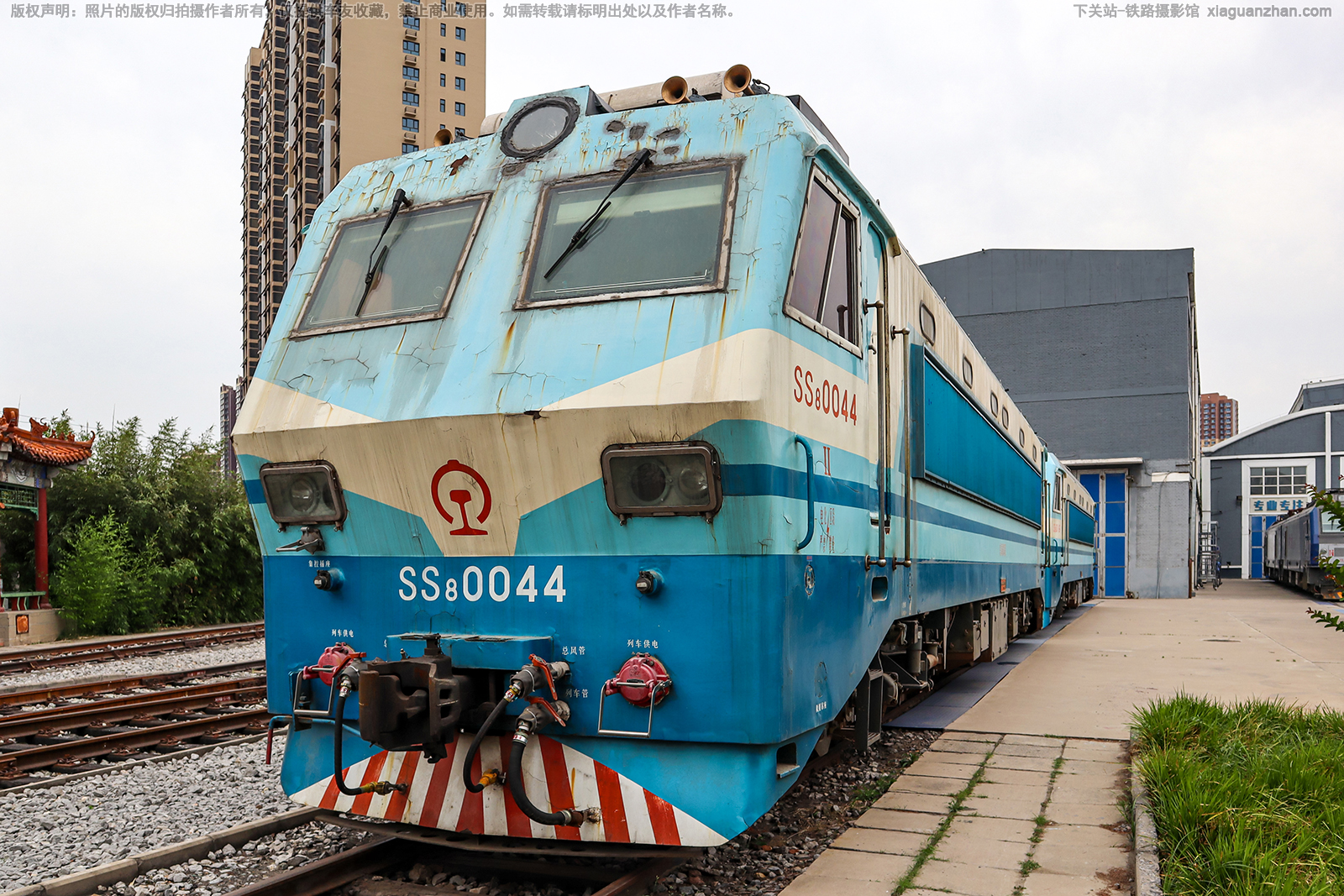 韶山8-0044 SS8-0044 京局邯段 韶山8-0044 SS8-0044 京局邯段