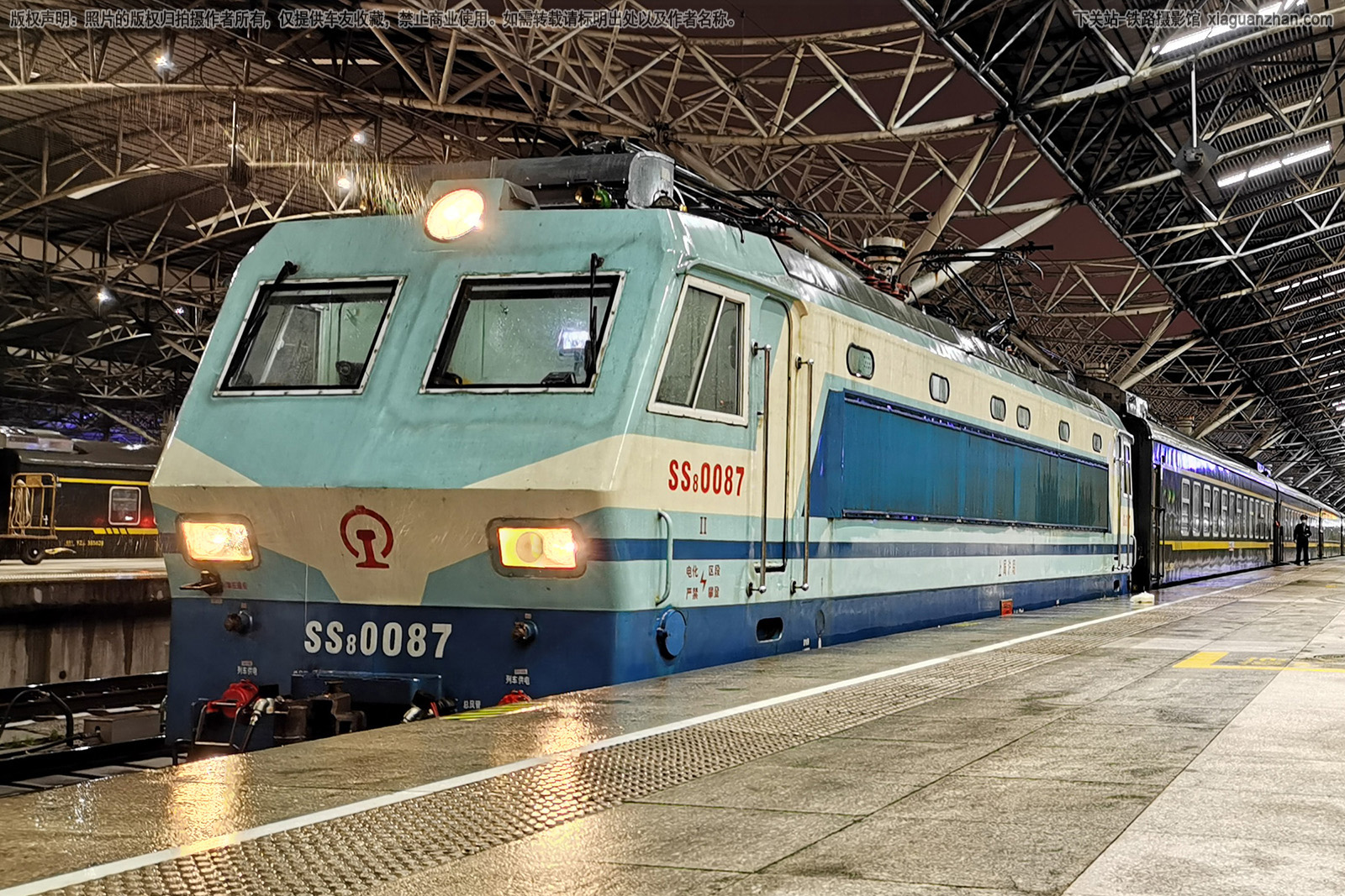 韶山8-0087 SS8-0087 上局沪段 韶山8-0087 SS8-0087 上局沪段