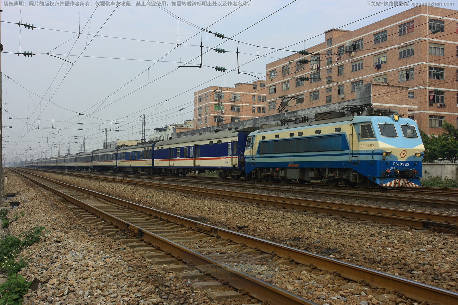 韶山8-0182 SS8-0182 广铁广段 韶山8-0182 SS8-0182 广铁广段