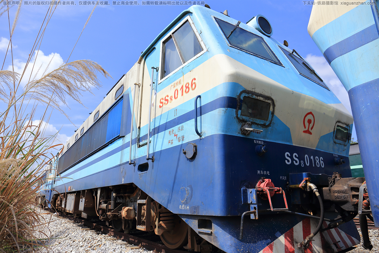 韶山8-0186 SS8-0186 广铁广段 韶山8-0186 SS8-0186 广铁广段