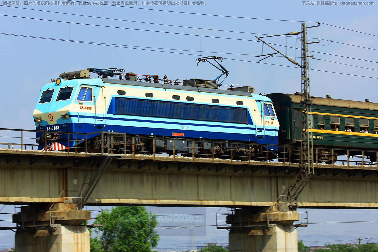 韶山8-0188 SS8-0188 广铁广段 韶山8-0188 SS8-0188 广铁广段