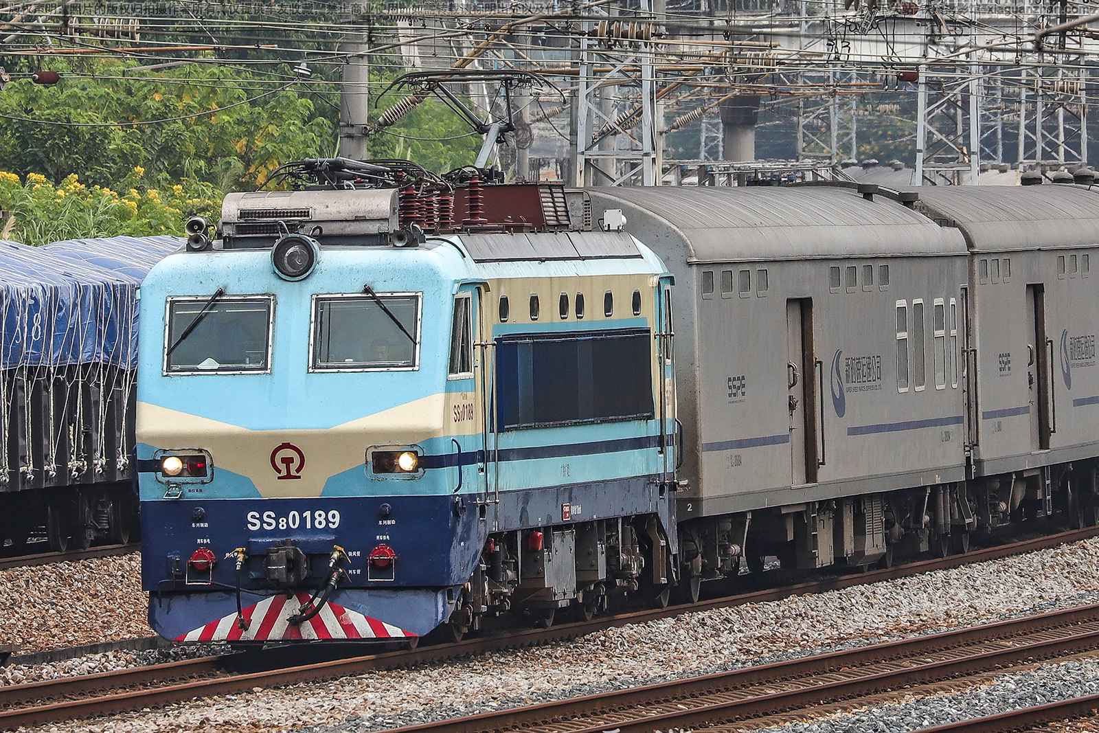韶山8-0189 SS8-0189 广铁广段 韶山8-0189 SS8-0189 广铁广段