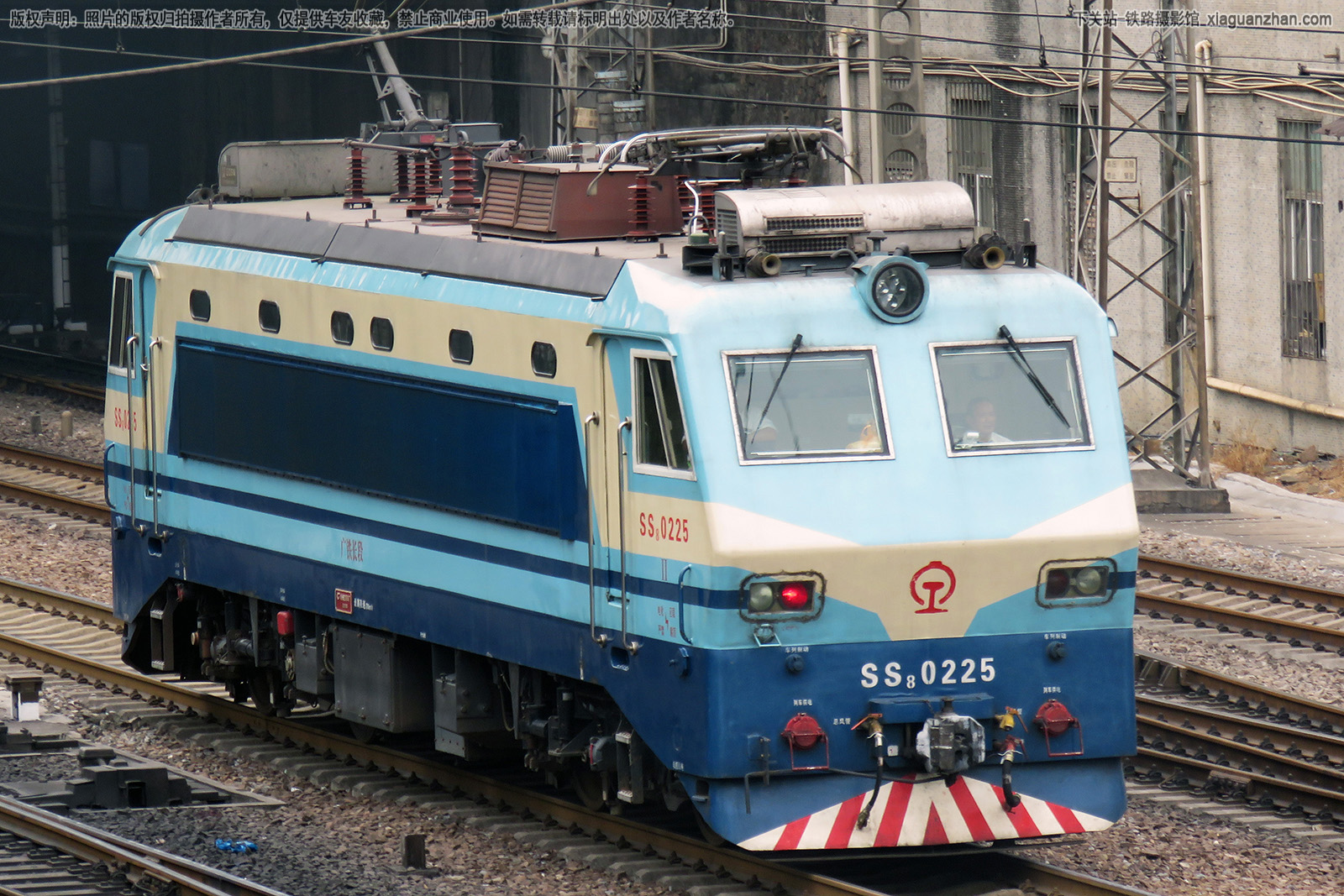 韶山8-0225 SS8-0225 广铁长段 韶山8-0225 SS8-0225 广铁长段