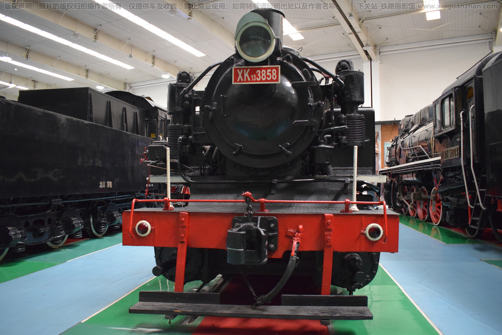 西克13型蒸汽机车 XK13-3858 沈阳铁博 西克13型蒸汽机车 XK13-3858 沈阳铁博