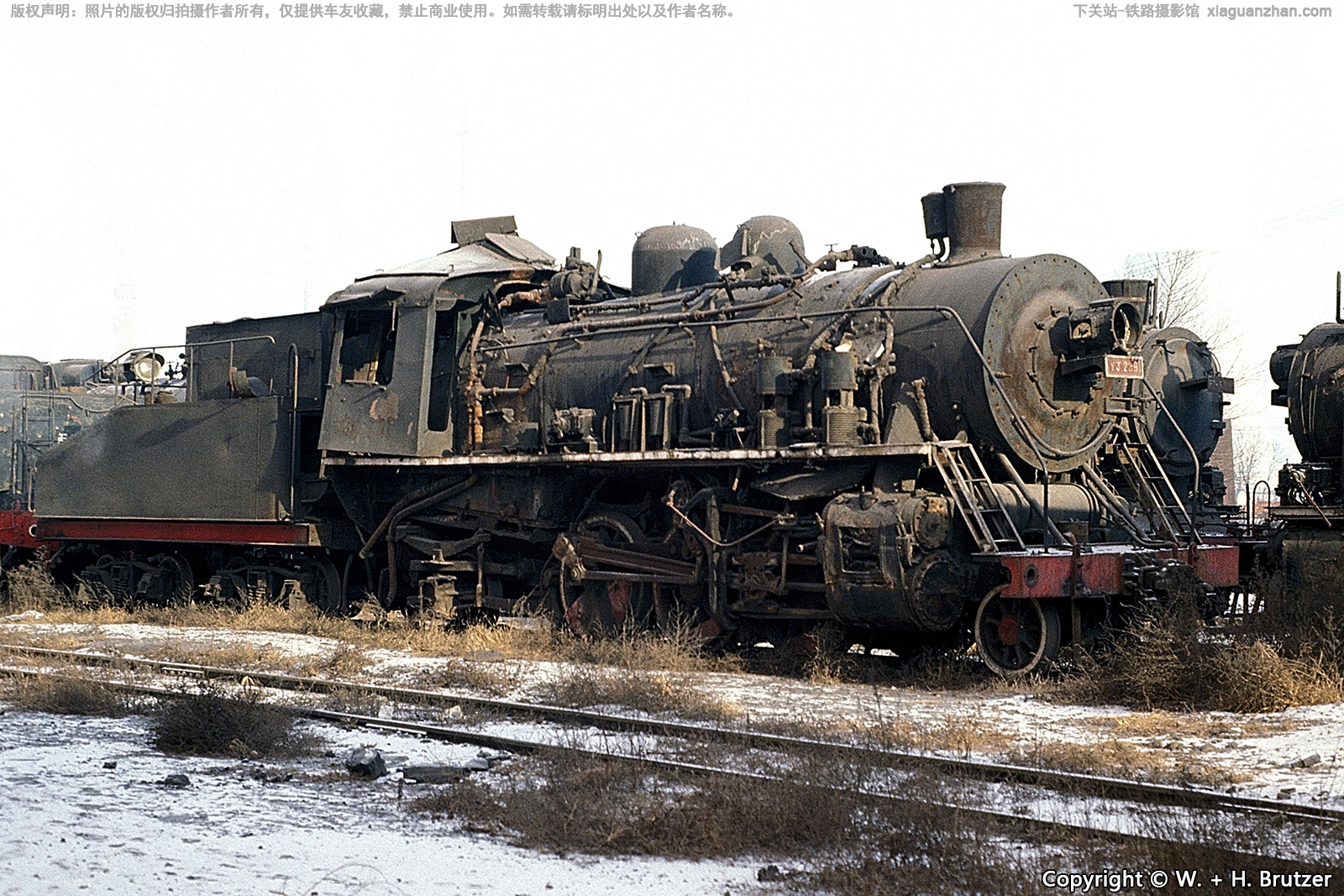 跃进型蒸汽机车 YJ-208 包钢 跃进型蒸汽机车 YJ-208 包钢
