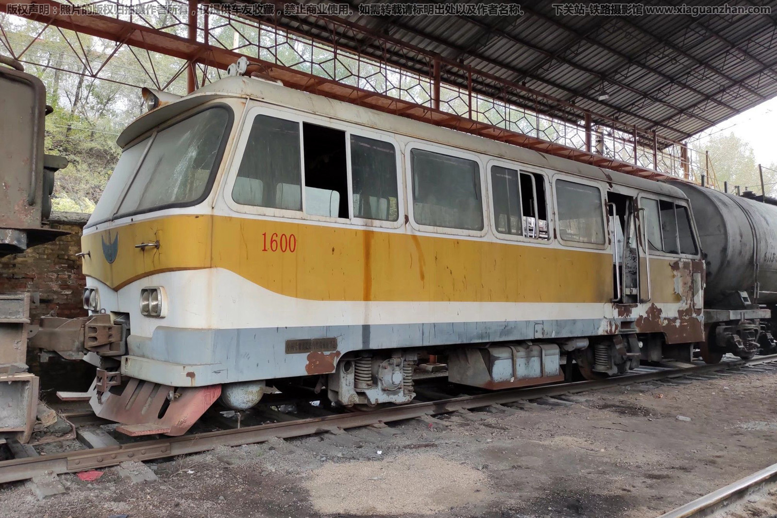 哈尔滨型轨道车-1600 鹤岗矿铁 哈尔滨型轨道车-1600 鹤岗矿铁