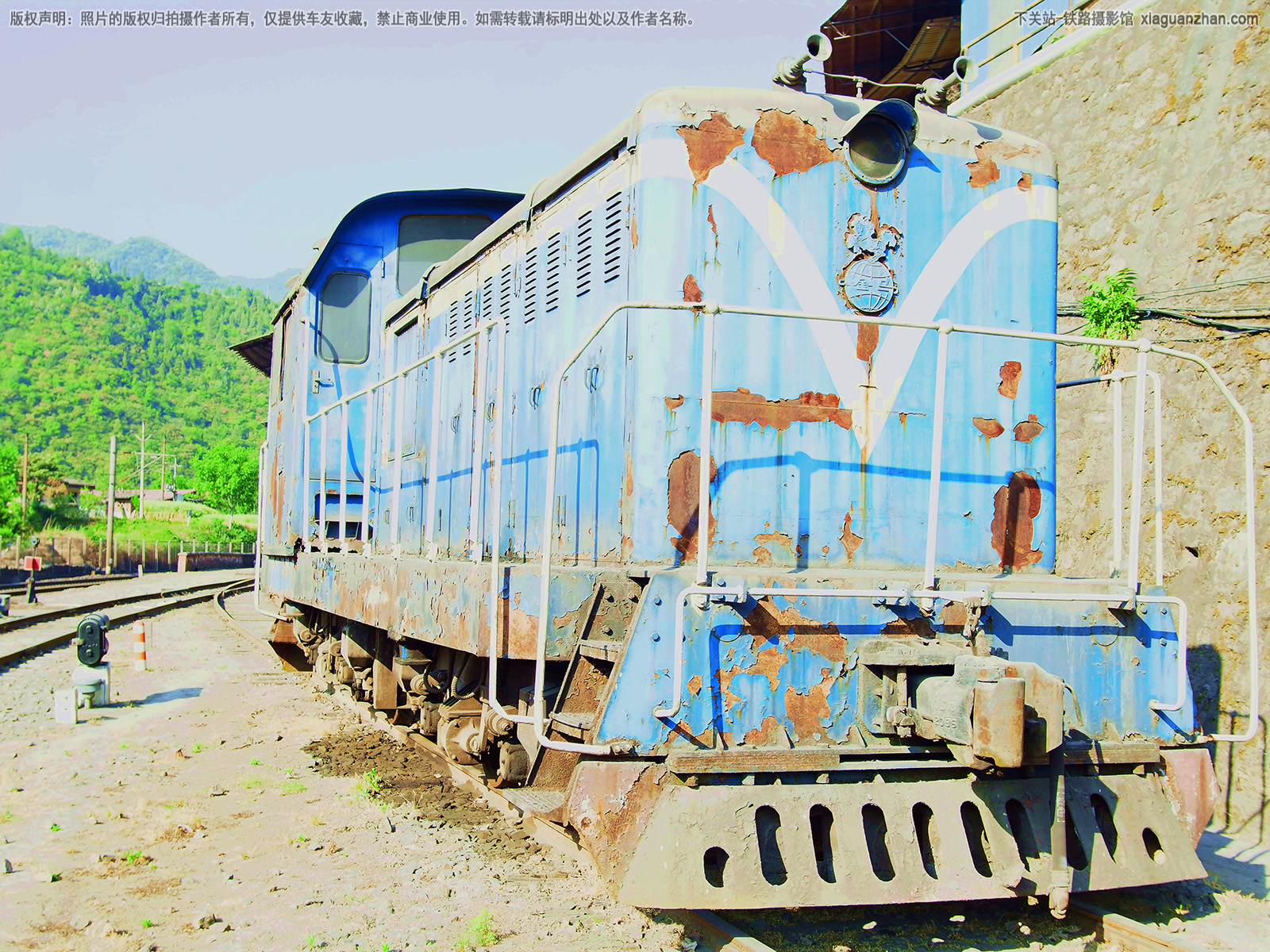 太行3型金马内燃机车-0006 陕西略阳 太行3型金马内燃机车-0006 陕西略阳