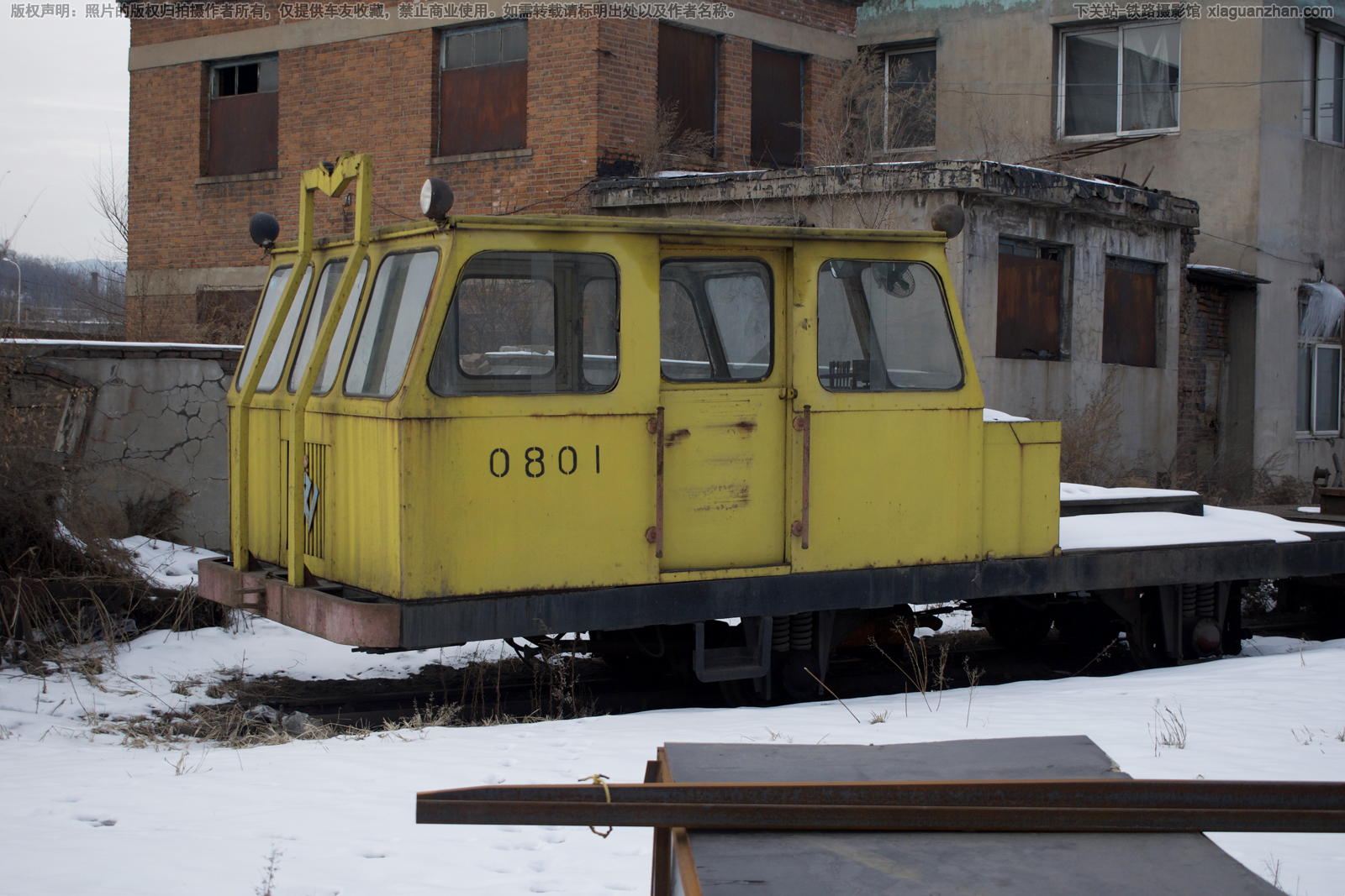 未知起重轨道车-0801 本钢 未知起重轨道车-0801 本钢