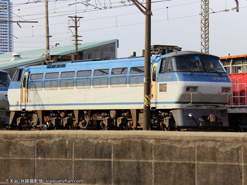 EF66-119电力机关车